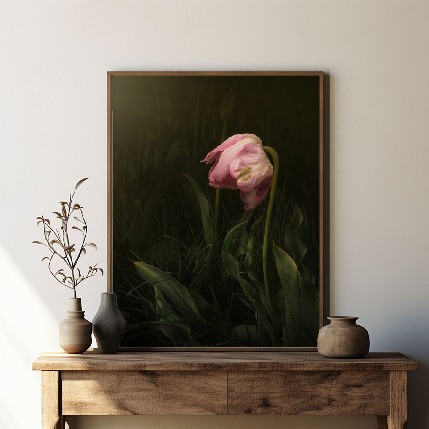 Nodding Tulip Printable Fine Art Photo 4x5 Ratio